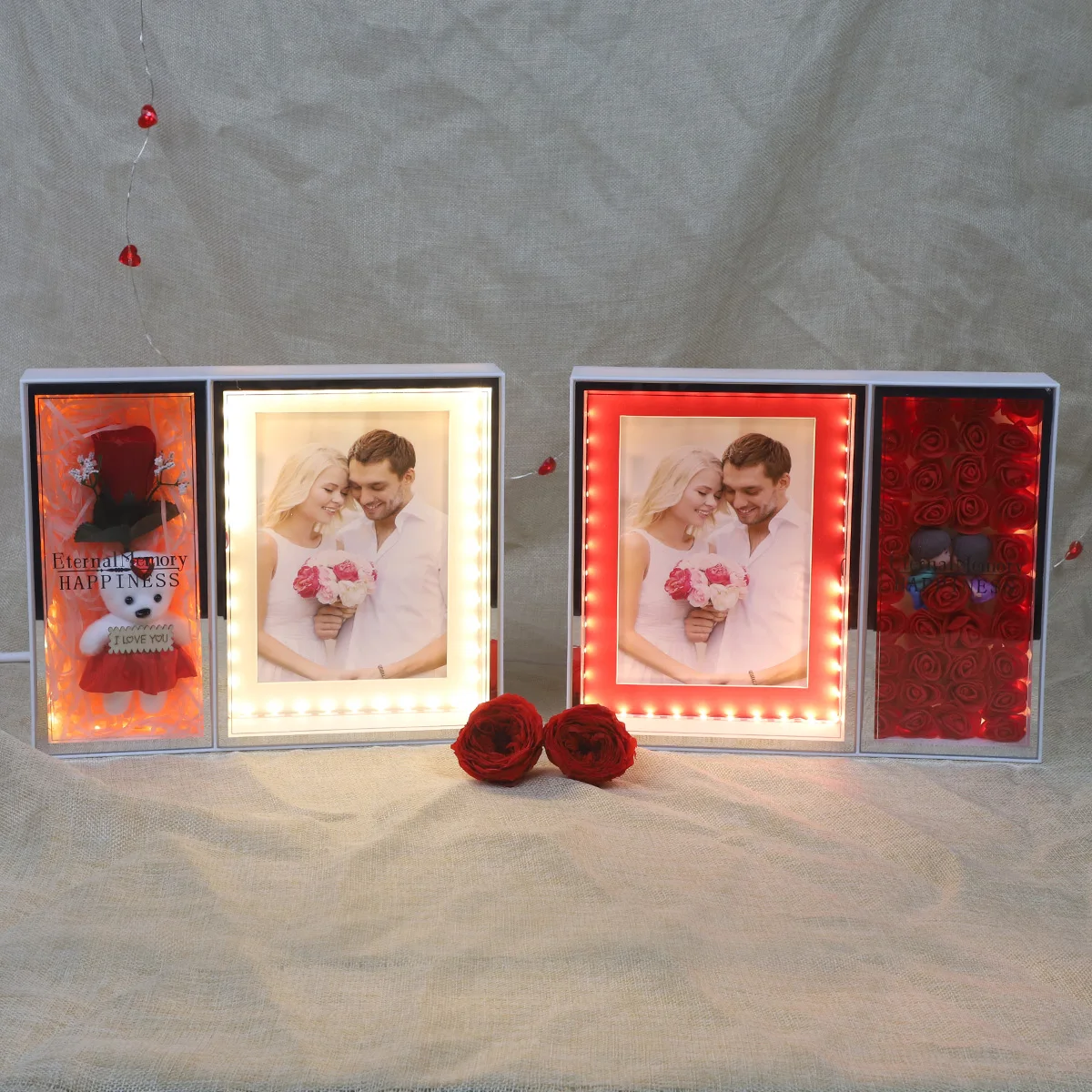 90-day Window Sublimation Blanks Birthday Wedding Gift Customized New LED Photo Frame