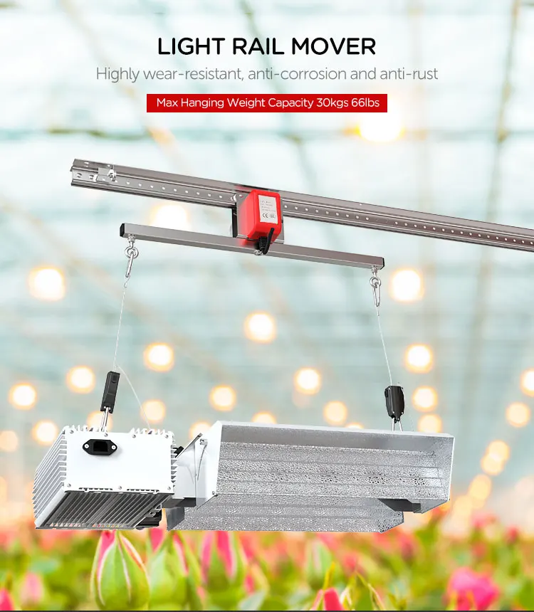 Indoor Garden Hydroponics Adjustable Aluminum Grow Light Track Lights