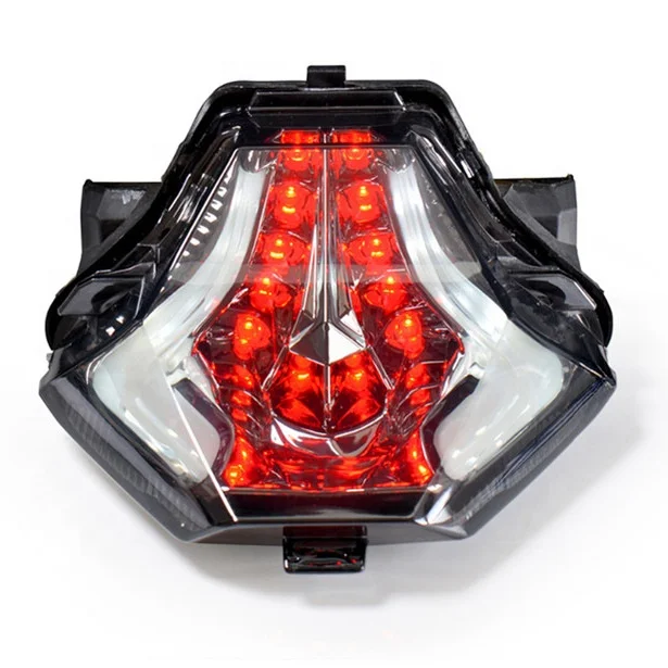 REALZION мотоциклетный светодиодный задний фонарь с указателем поворота-направляющий Встроенный задний фонарь для YAMAHA FZ07 MT07 2014 2015 2016