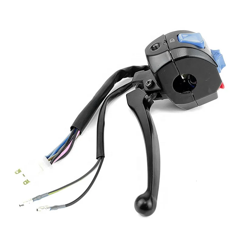 Левый руль с тормозным рычагом для скутера мопед GY6