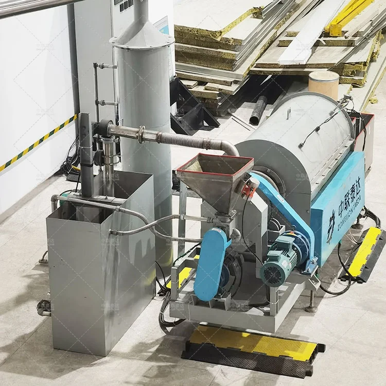 ICA Gas External Heating Rotary Kiln for Lithium Ore Titanium  Oxide Powder Roasting With 1100 Degree Working Temperature