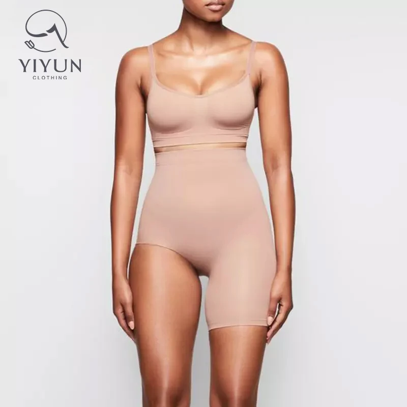 Oem Odm High Waist Slimming Tummy Control Panties Slit Skirt Shapers  Seamless Women Pant Shapewear for Dress