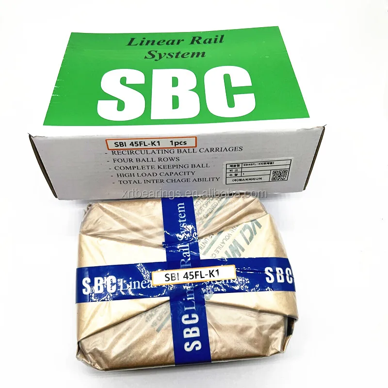 Original Korea Sbc Linear Guide Block Rail Sbi55fllk1 Sbi 55fllk1