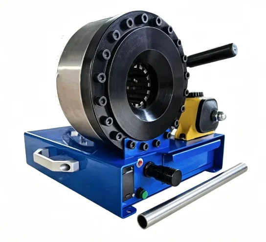 TEBAK Simple Operation Hose Press Fitting Machine, Truck and Forklift Maintenance High-pressure Cleaning Pipe Fitting Machine