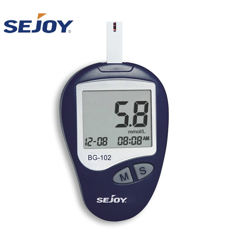 Sejoy No Coding Glucometer test Strips Blood Sugar test Strips