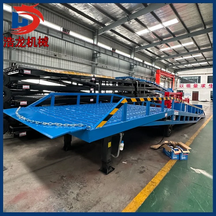 Mobile Hydraulic Container Loading And Unloading Platform Exported To ...