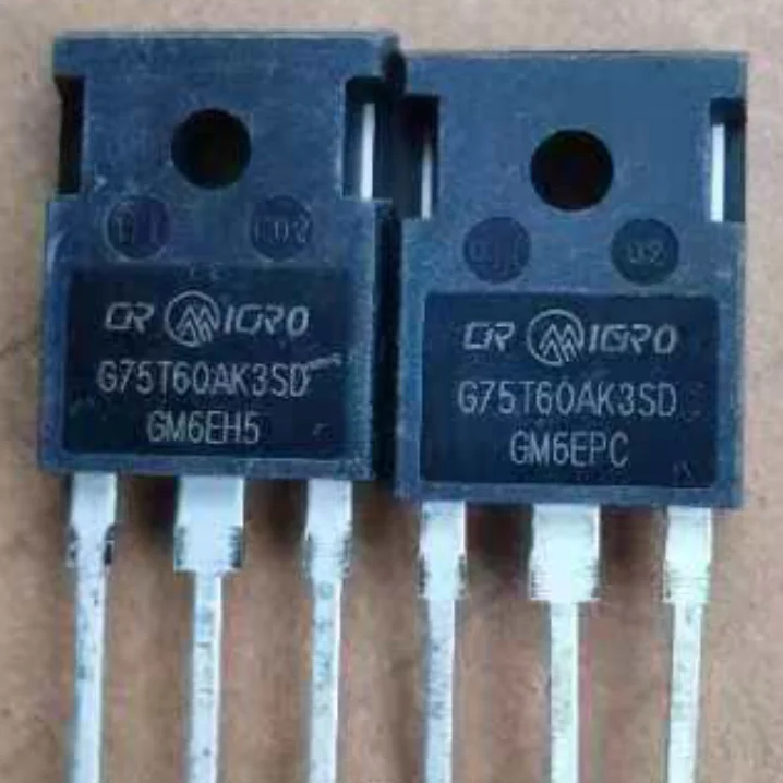 CRG75T60AK3HD CRG75T60AK3SD 12nf Original Insulated Gate Bipolar Transistor IGBT Module  G75T60AK3HD G75T60AK3SD CRMICRO