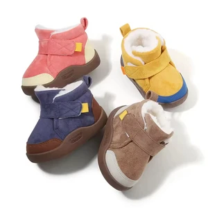 Anti-Slip Rubber Sole Winter Boots Baby Soft Baby Boot Shoes Girl Shoes Baby Winter Booties Snow Boot