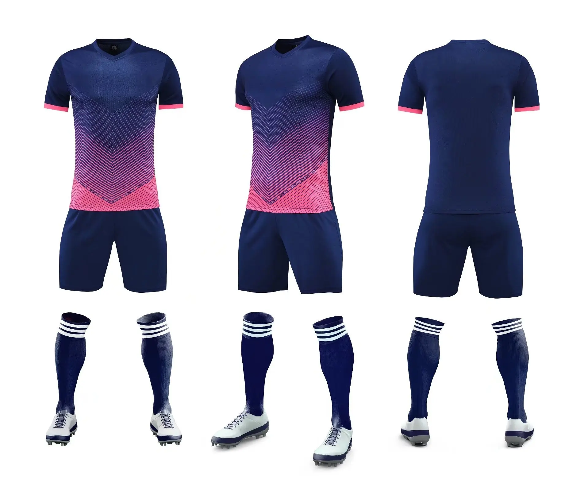Blank Sublimation Soccer Jersey Set Custom Football Jersey Sets Men Soccer Uniforms Sets Maillot