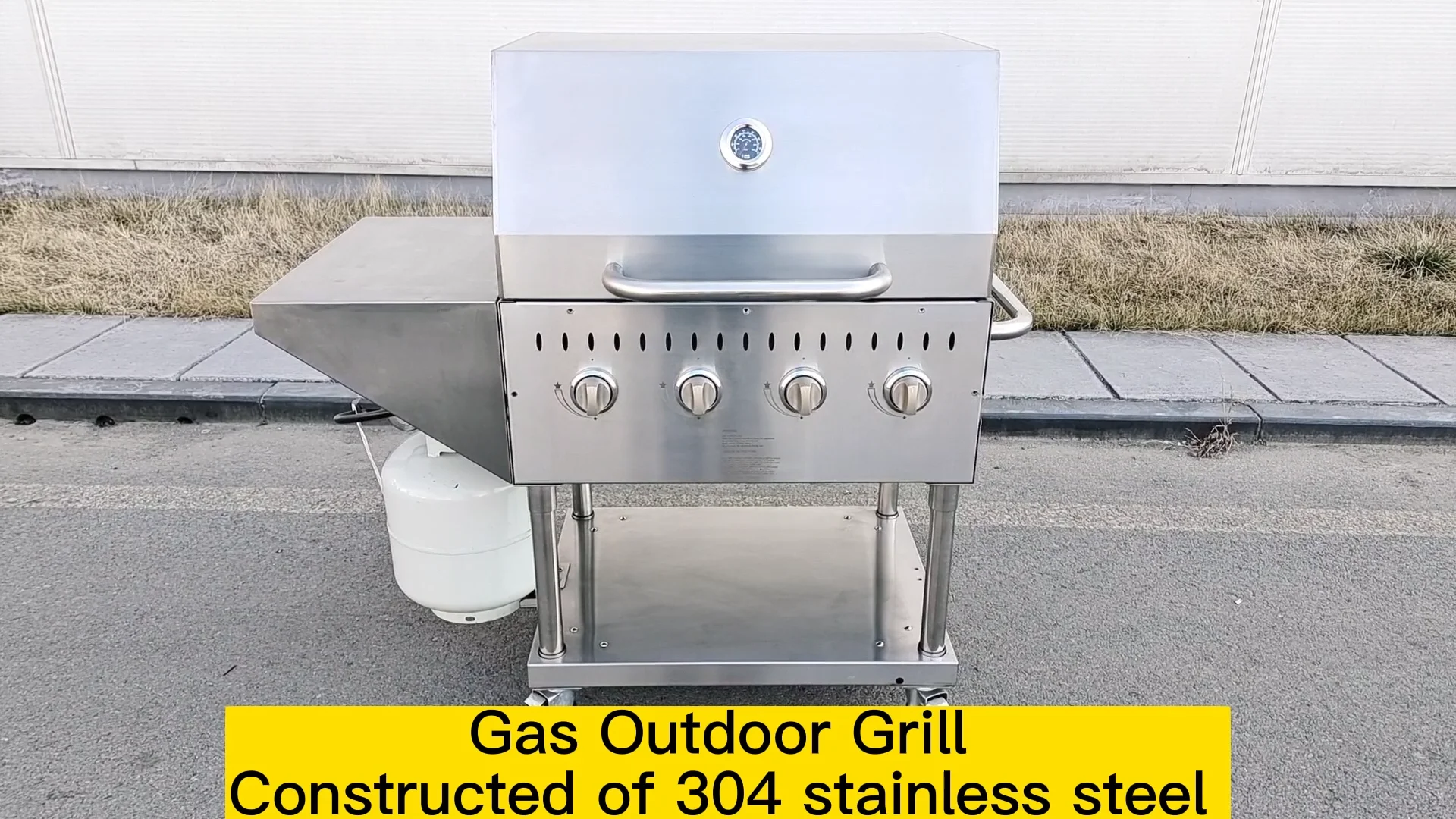Stainless Steel Gas Barbeque Outdoor Grill Commercial Gas Grill Gas Bbq