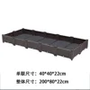Rattan standard single layer double row 10 units 200*80*22cm