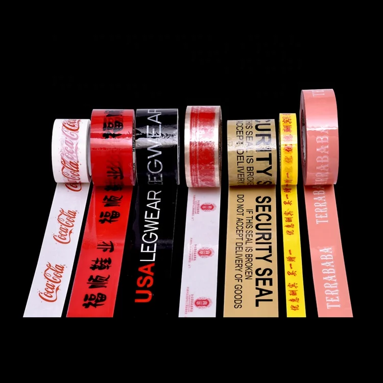 custom BOPP personalized packing tapes
