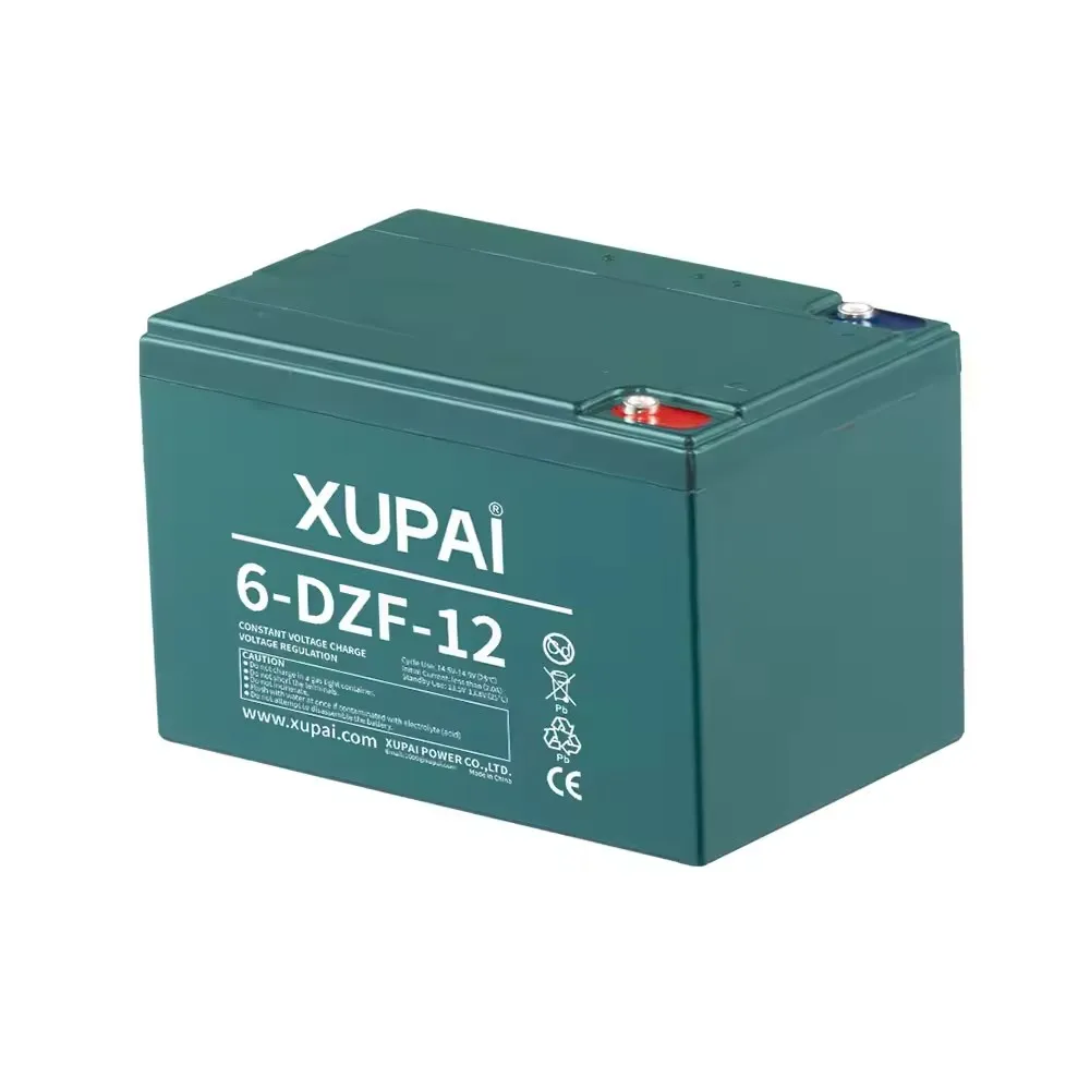 6-DZF-12 12V 12Ah Lead Acid Battery for Electric Vehicles, E-Bikes