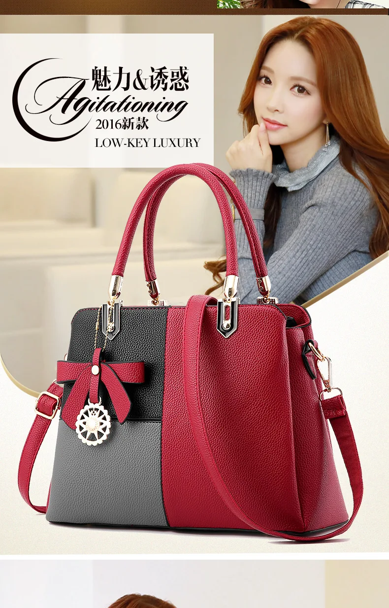 New Pu Leather Ladies Crossbody Hand Bags Fashion Shoulder For Women Luxury Purses And Handbags Trendy Handbags