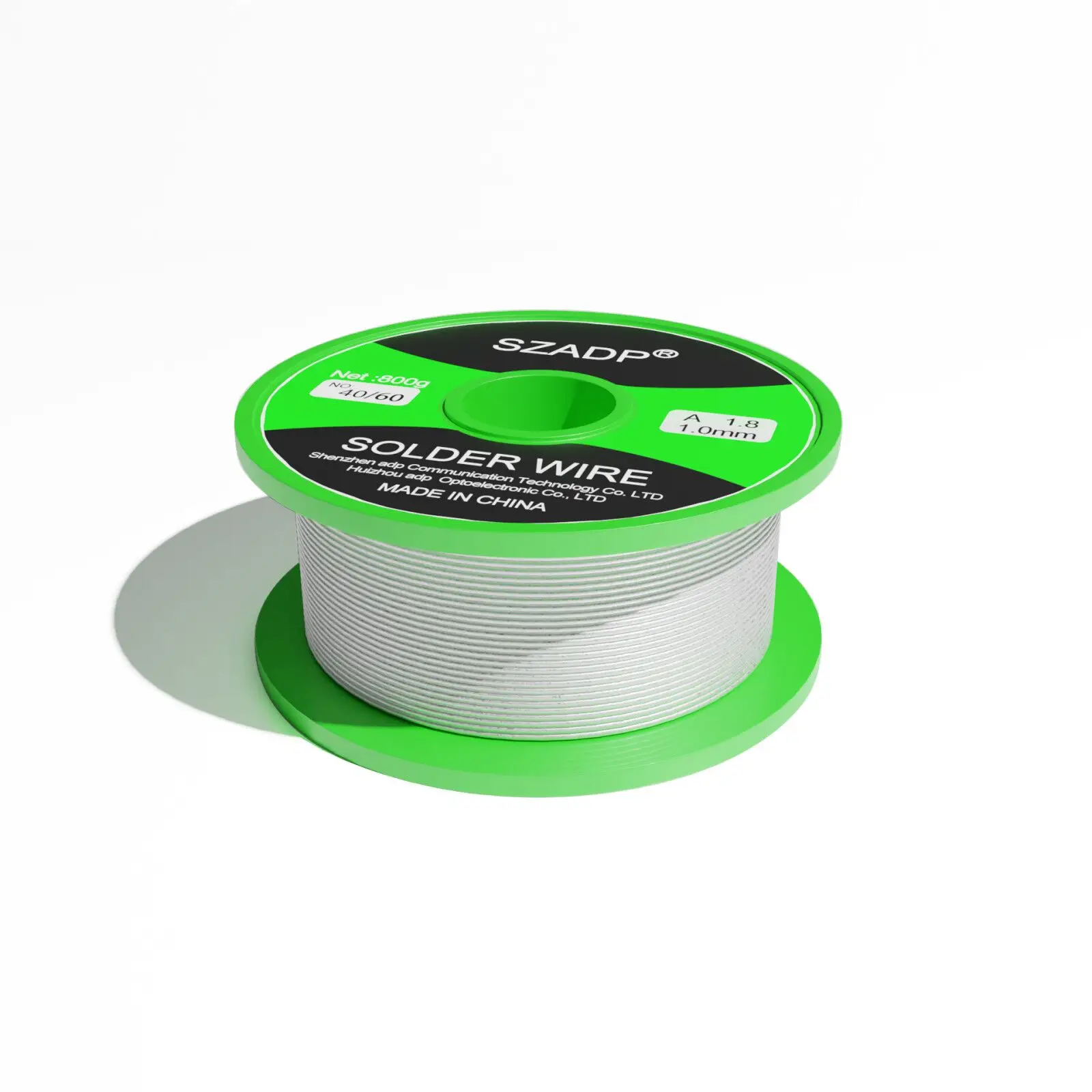 Filo Di Saldatura Stagno/piombo 0,8 Mm - 100g, Nucleo In Colofonia, Fusione Elettronica