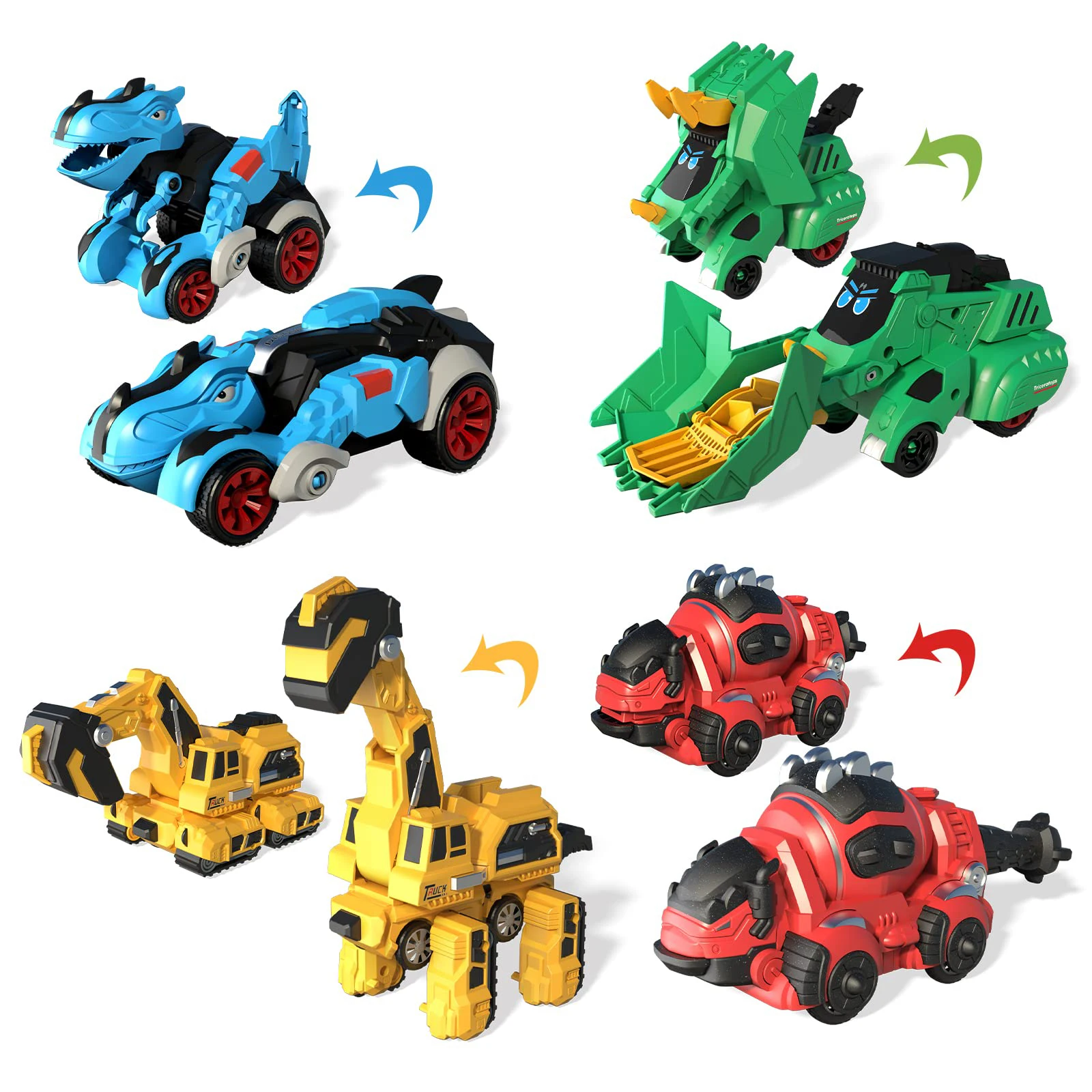  Dinosaur Toys for Kids Boys Transforming Dinosaur Car
