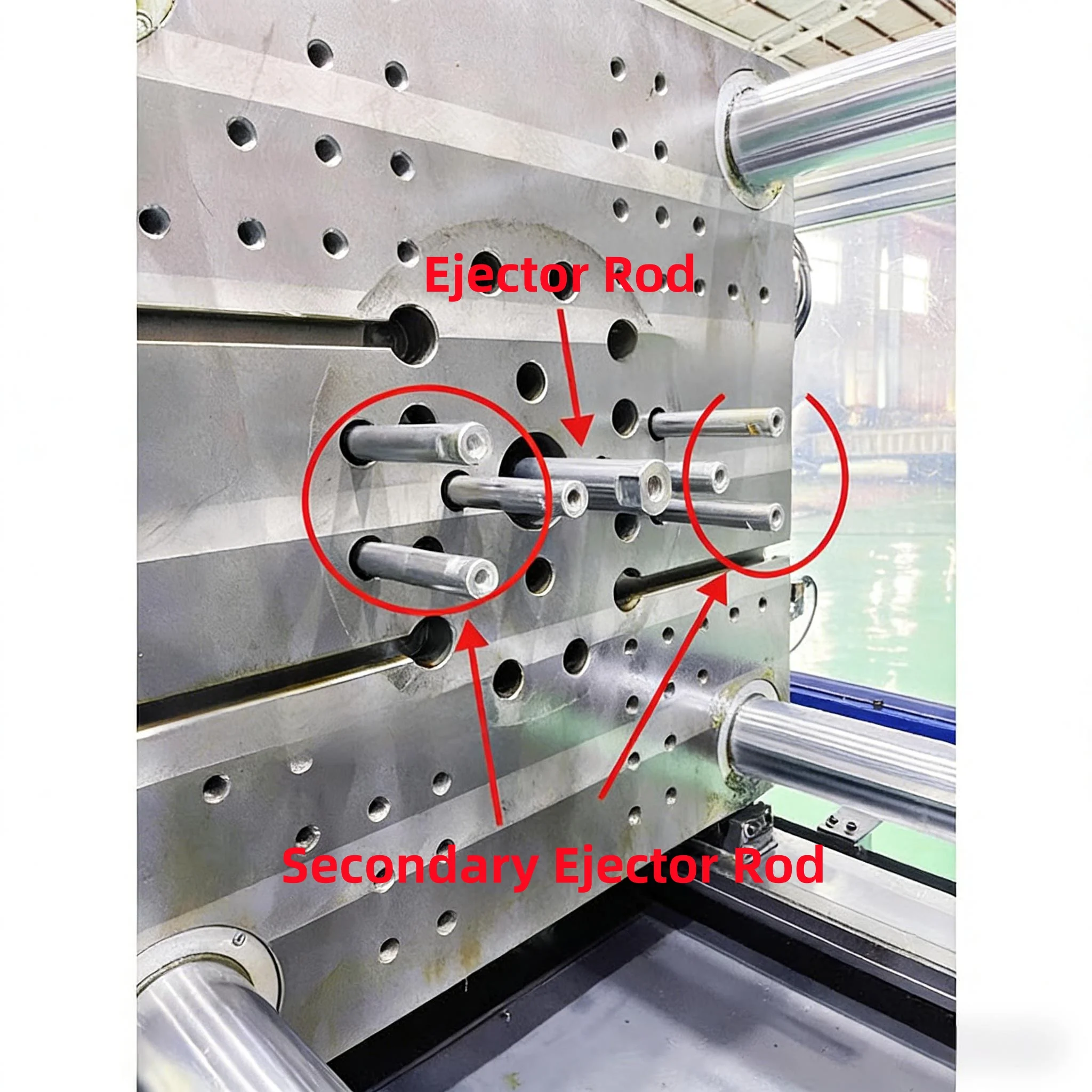Injection Rod Haitian HTF/MA/MAII/MAIII Injection Mold Machine Spare Parts Ejector ...