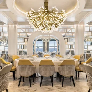 ECOJAS Luxury Glass Chandelier for Hotel Lobby Super Market Wedding Hotel New Design Large Pendent Light