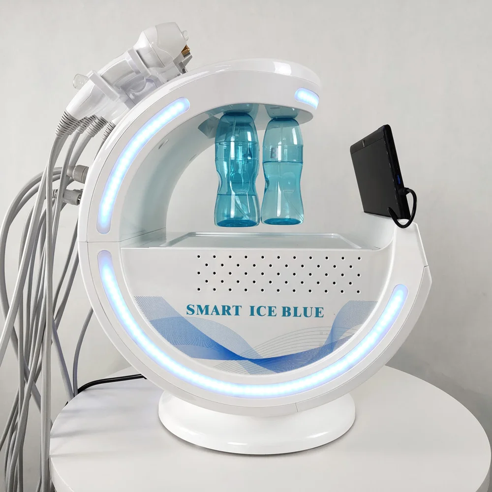 7 IN 1 Smart Ice Blue Skin HydraFacial Machine 3