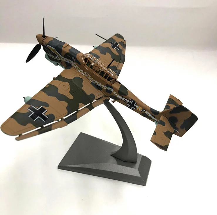 ZFmodel 1:72ドイツ第二次世界大戦の急降下爆撃機StukaJU87シミュレー