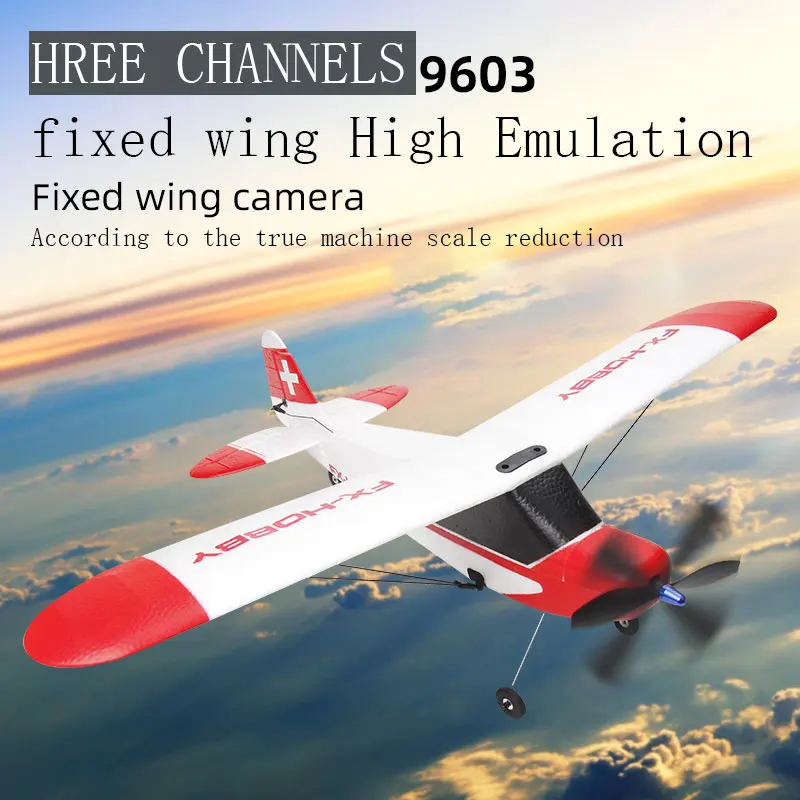Factory FX-9603 FX9603 RC Plane Remote Control Stunt RC Glider Foam  Aircraft Brushless Motor Plane Toys