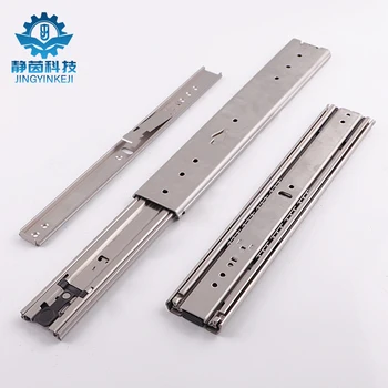 40mm 2907-40 Heavy-Duty stainless steel Industrial Guide Rail with High Temperature Resistance for 3 Server Lock Drawer Slides