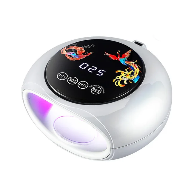 レッドライトスキンケアネイルランプ128W UV LEDランプマニキュア用