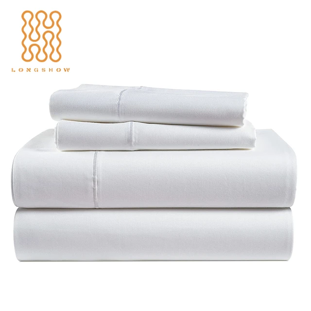 Longshow Collect Highend Bed Sheets 100 Egyptian Cotton 500tc Bed