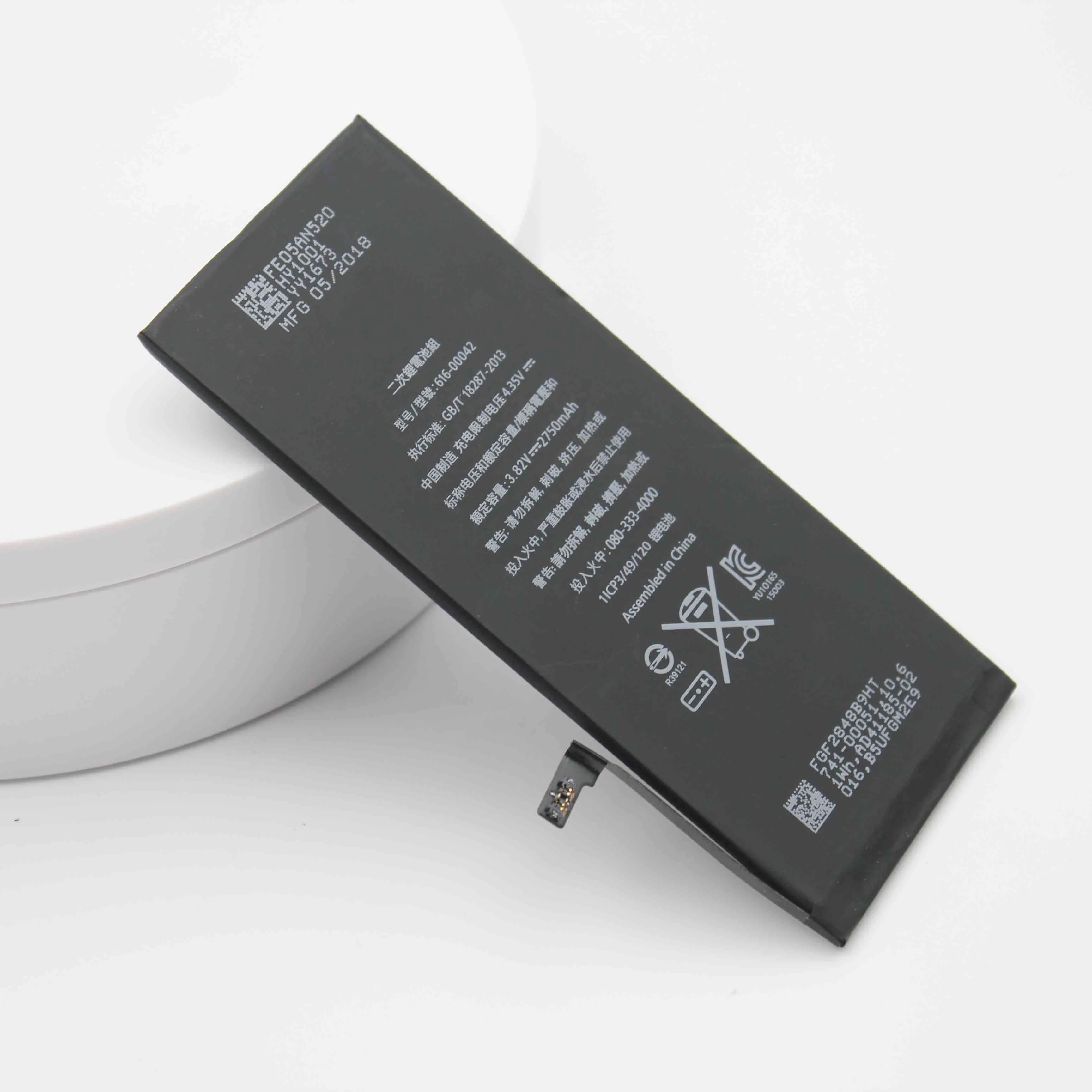 Перезаряжаемый литий-ионный полимерный Основной аккумулятор для мобильного телефона IPhone 6s Plus