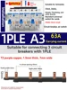 1PLE 63A A3 (Connexion de 3 MCBLE 1P)