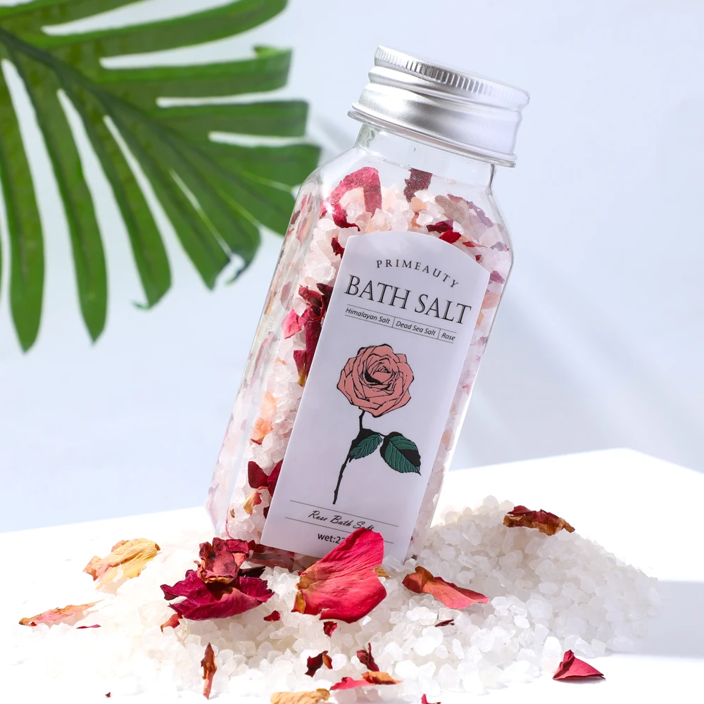 Natural Body Foot Soak Self Care Himalayan Pink Salt Women Relaxing