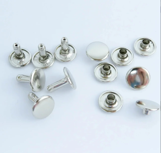 Alibaba.com: Custom Leather Rivets, Double Head Brass Steel Brooches ...