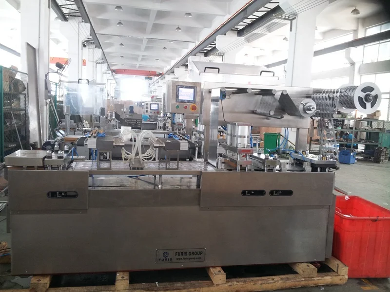 Автоматическая Мини блистерная упаковочная машина для таблеток капсулы