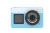 Cámara subacuática D70 azul