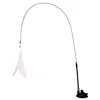 Strong Suction Cup Cat Toy - White