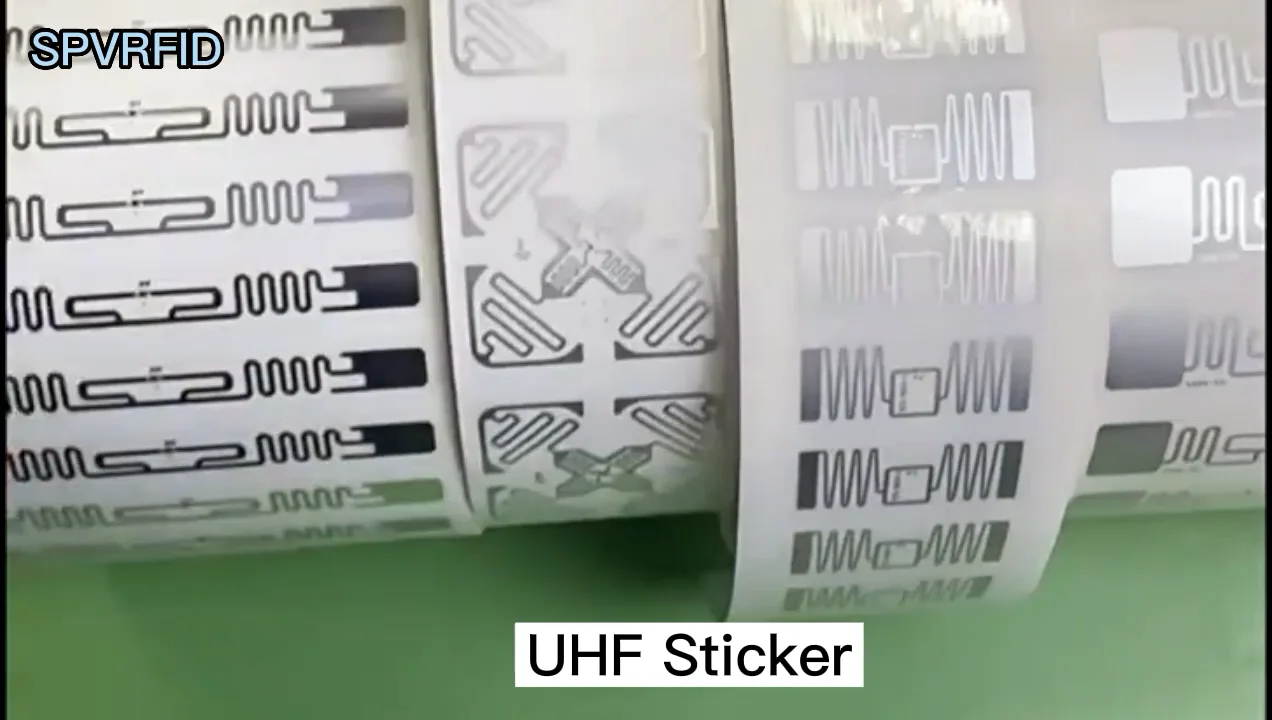 Source Manufacturer Long Read Passive Uhf Rfid Tag Label Sticker For