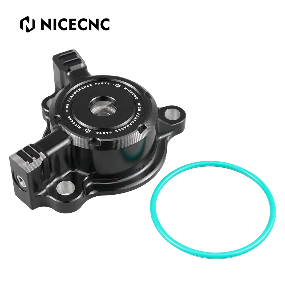 Nicecnc Aluminum Alloy Cnc Transparent Oil Filter Cover For Yamaha