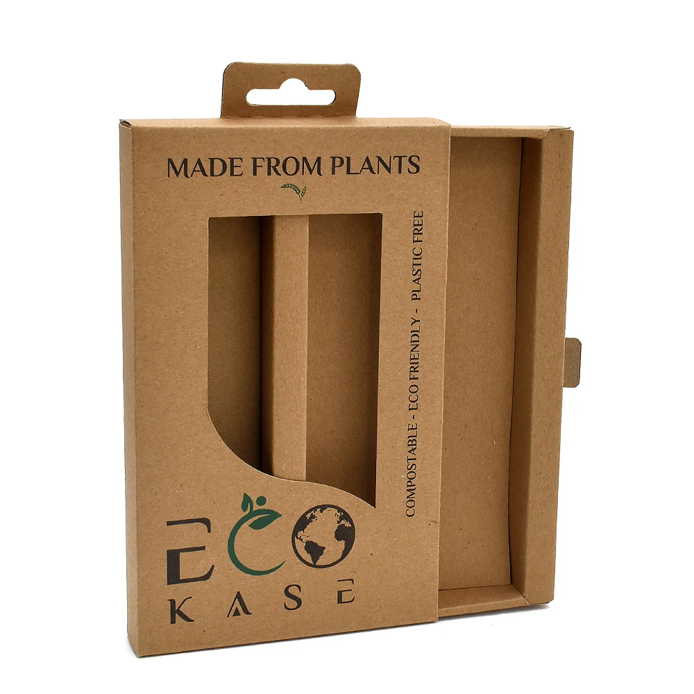 Custom Retail Mobile Phone Accessories Package Kraft Phone Case Packaging Box supplier