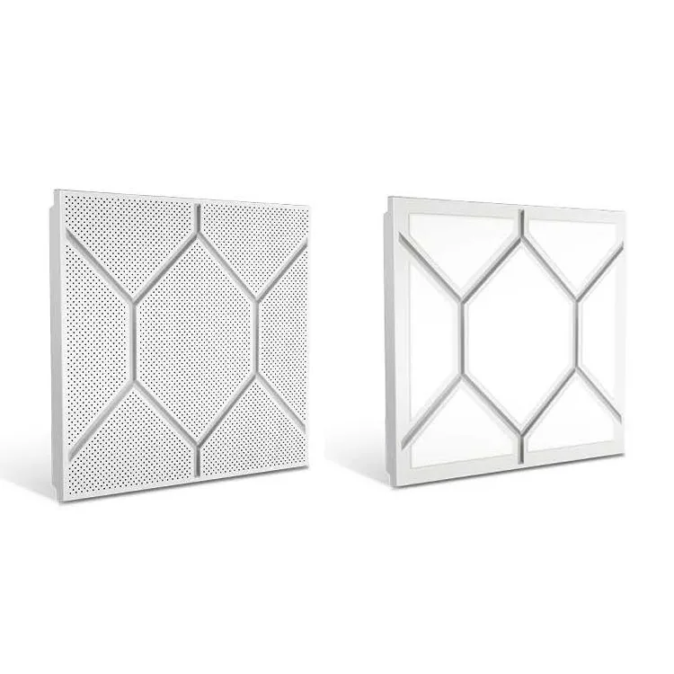 Modern Design Square and Strip False Ceiling Tiles Soundproof Exterior Wall Construction Material for Balcony From China