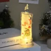 Papá Noel transparente