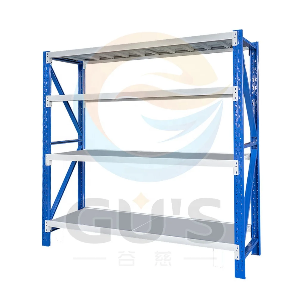 調整可能 100kg／段 スチールラック 収納用組立式シェルビング ワークショップ ガレージ 倉庫用