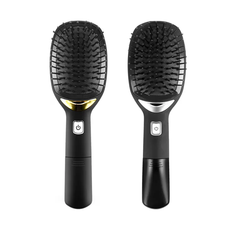 Specialist manufacturers electric ionic hair brush hair brush folding comb with handle