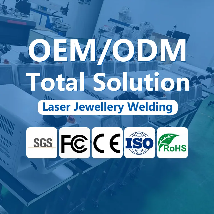 Riselaser 200W Stainless Steel New Laser Welders Metal Soldering Machine Gold and Silver Jewelry Laser Spot Welding Machine