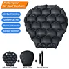 Motorcycle inflatable seat