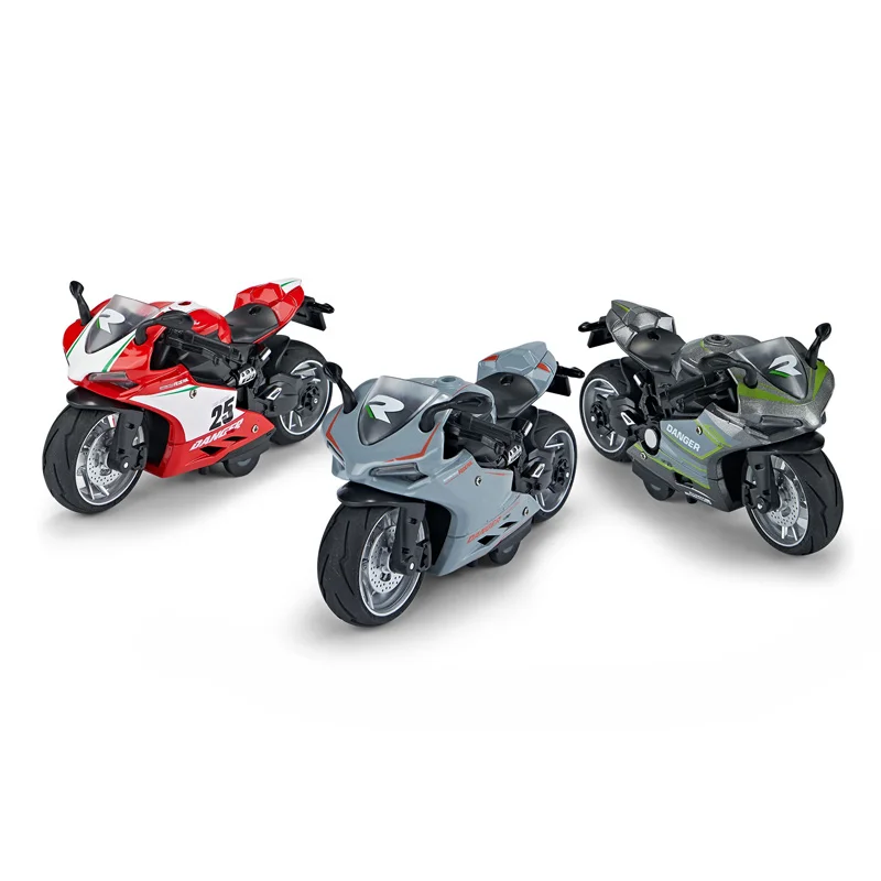 die cast motorbike