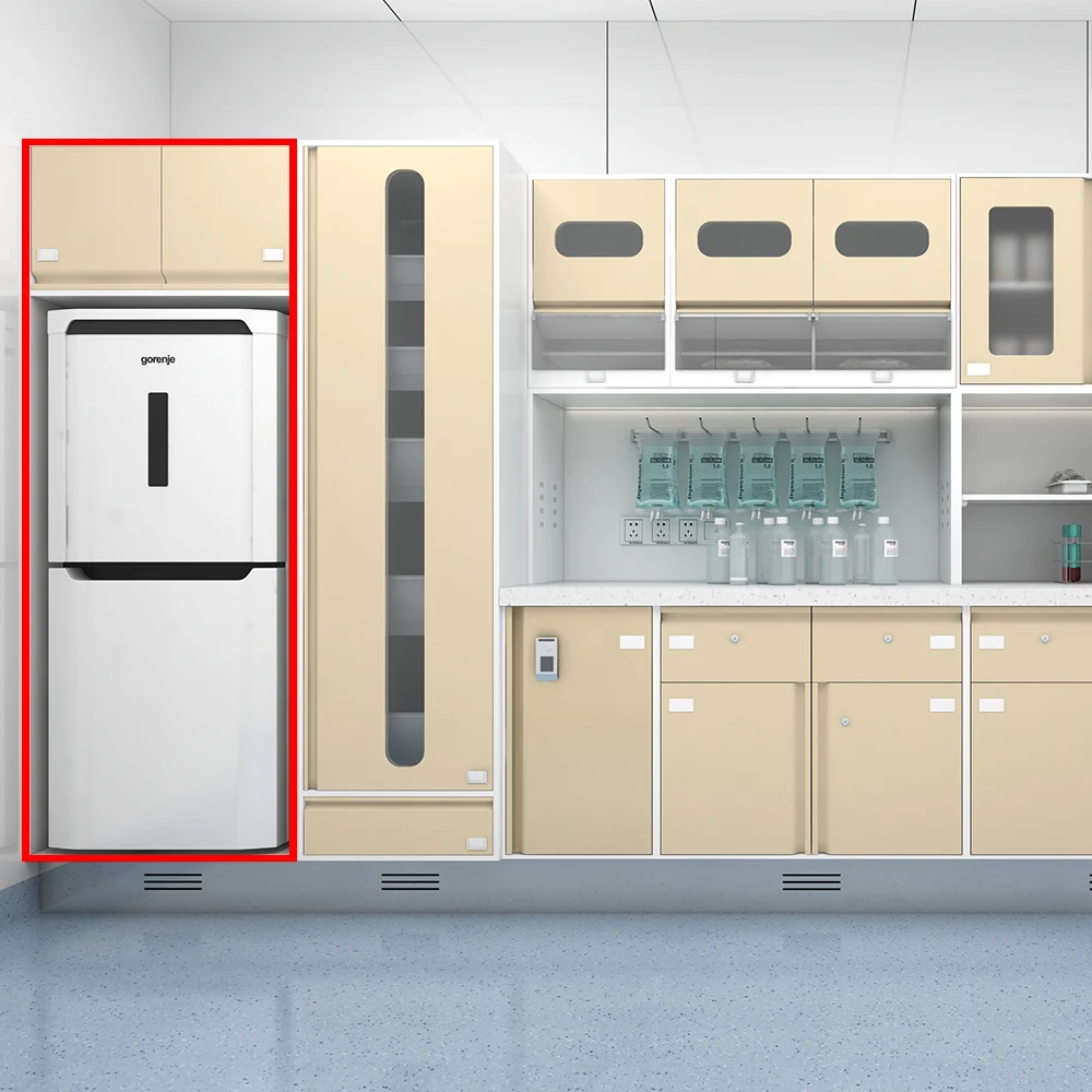High Quality Modern Design Medical Pharmacy Refrigerator Cabinet for Hospital School Hotel Supermarket Bedroom Storage Needs 4