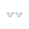 Tête de souris Perle focale Blanc SA44