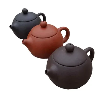 Authentic Yixing tea pot purple clay xi shi teapot ore beauty kettle suit puer Chinese tea set etiquette supplies