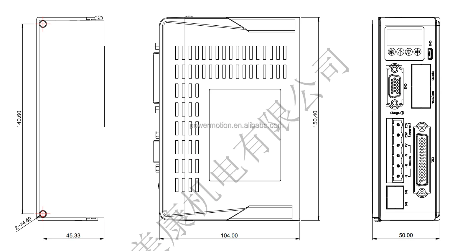 86J1880EC-1000-LS+2HSS858H-N JMC Nema 34 Closed Loop Stepper Motor for ...