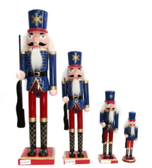 6ft Life Size Nutcracker Soldier Figurines Plastic Art Crafts Christmas